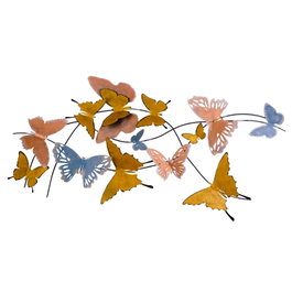 Wallity Butterflies Escultura de Pared Multicolor